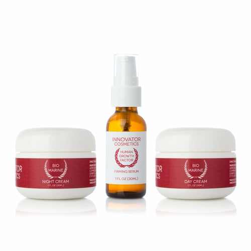 Innovator Cosmetics Firming Serum, Day & Night Cream Bundle