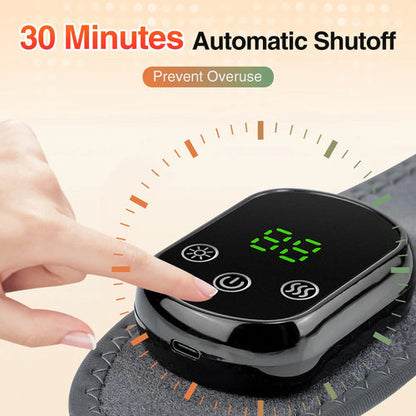 Wireless Electric Neck Massager with Vibration And Heating 5-Level NTC