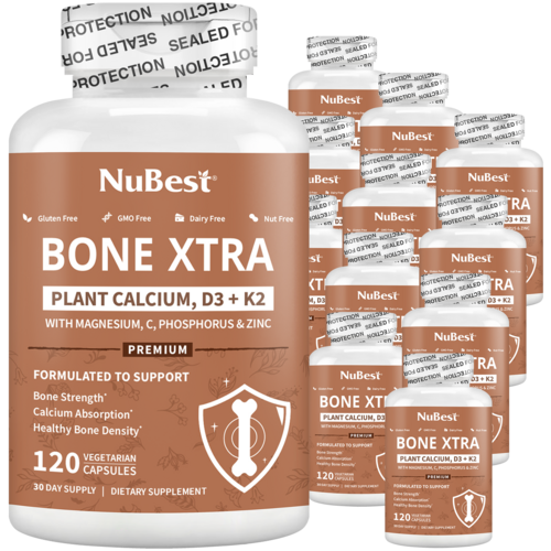 Bone Xtra Bone Support for Adults & Teens, 120 Vegan Capsules
