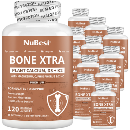 Bone Xtra Bone Support for Adults & Teens, 120 Vegan Capsules