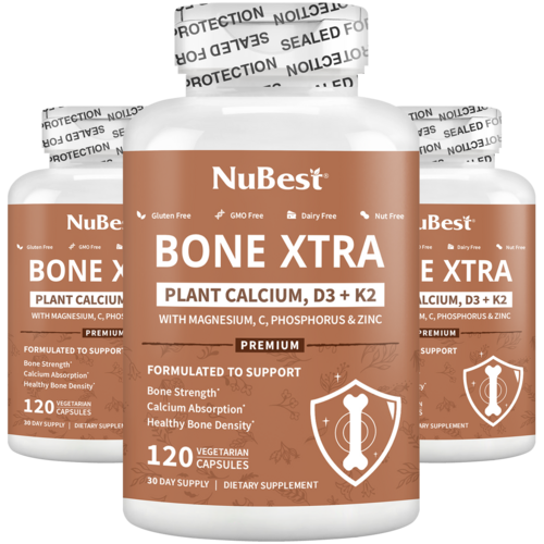 Bone Xtra Bone Support for Adults & Teens, 120 Vegan Capsules