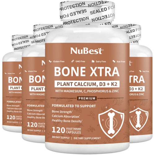 Bone Xtra Bone Support for Adults & Teens, 120 Vegan Capsules