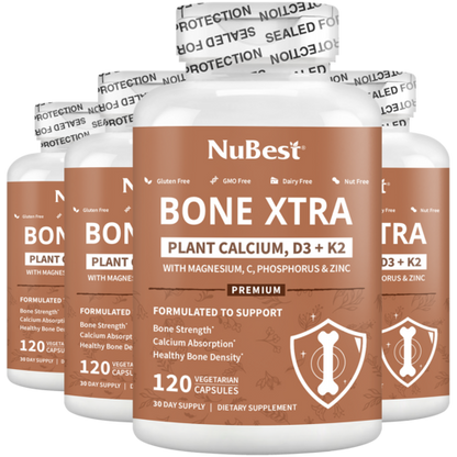 Bone Xtra Bone Support for Adults & Teens, 120 Vegan Capsules