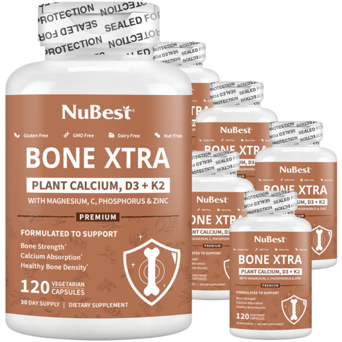 Bone Xtra Bone Support for Adults & Teens, 120 Vegan Capsules