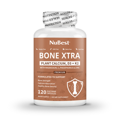 Bone Xtra Bone Support for Adults & Teens, 120 Vegan Capsules