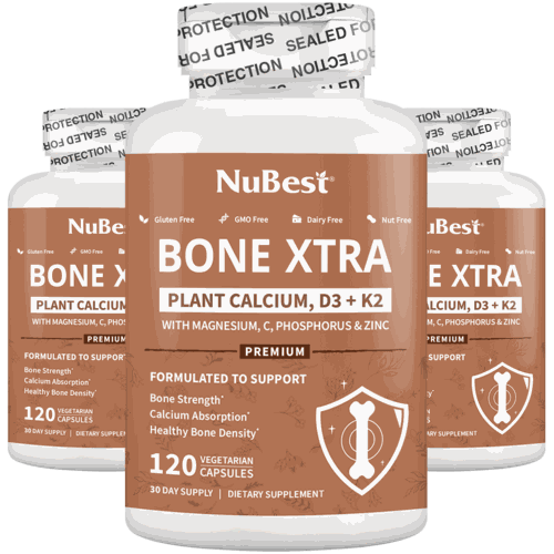 Bone Xtra Bone Support for Adults & Teens, 120 Vegan Capsules