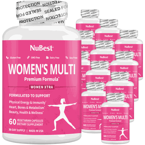 Complément multivitaminé vegan pour vitalité et beauté des femmes