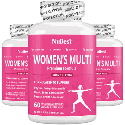 Complément multivitaminé vegan pour vitalité immunité et beauté des femmes