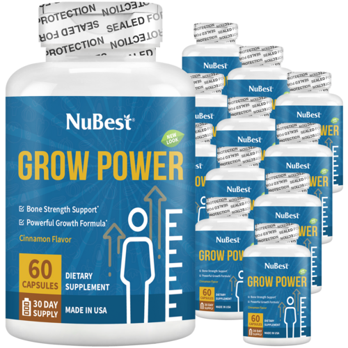 Grow Power Growth Support for Kids & Teens, 60 Capsules