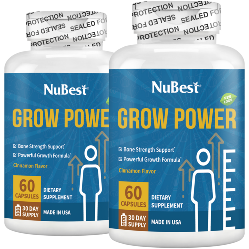 Grow Power Growth Support for Kids & Teens, 60 Capsules