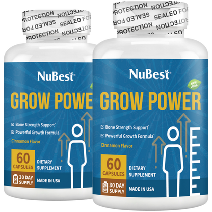 Grow Power Growth Support for Kids & Teens, 60 Capsules