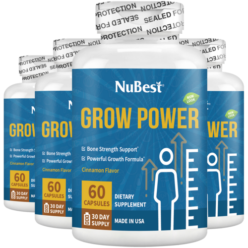 Grow Power Growth Support for Kids & Teens, 60 Capsules