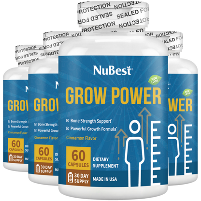 Grow Power Growth Support for Kids & Teens, 60 Capsules