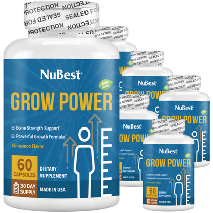 Grow Power Growth Support for Kids & Teens, 60 Capsules