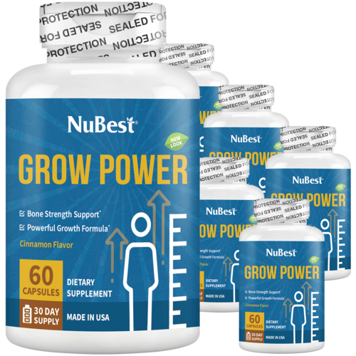 Grow Power Growth Support for Kids & Teens, 60 Capsules