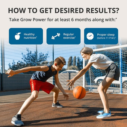 Grow Power Growth Support for Kids & Teens, 60 Capsules