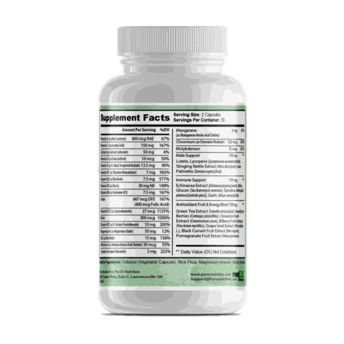 Compléments multivitamines naturels pour hommes énergie et santé optimale