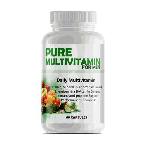 Complément multivitamines pure pour homme énergie santé globale