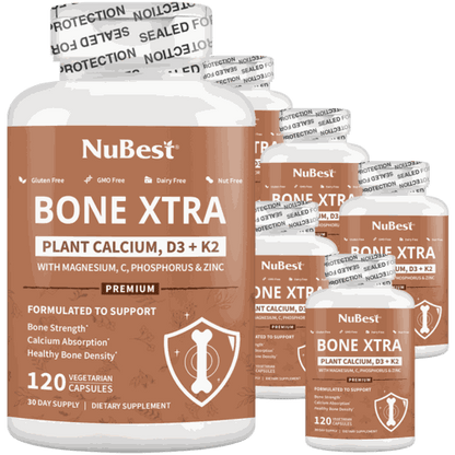 Bone Xtra Bone Support for Adults & Teens, 120 Vegan Capsules